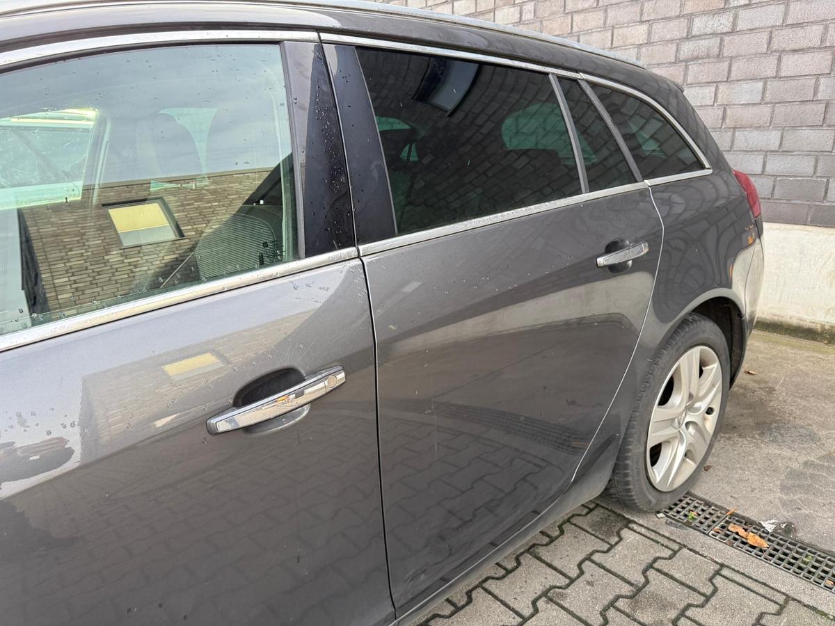 Opel Insignia A original Tür hinten links Z177 Karbongrau Kombi BJ11